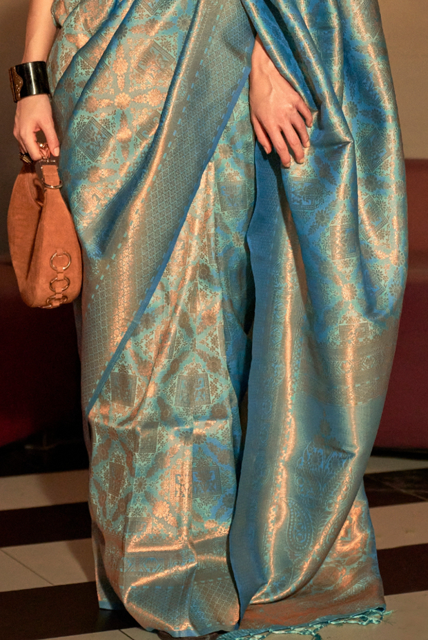 Mahika - Turquoise (SAREE)