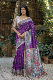 Abhavya - Purple (SAREE)