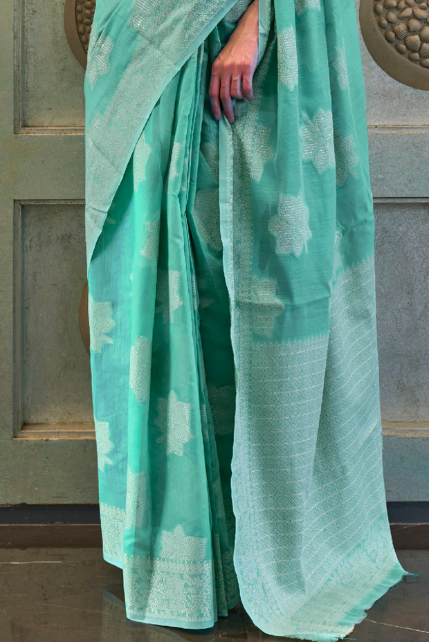 Kimaya - Turquoise (SAREE)